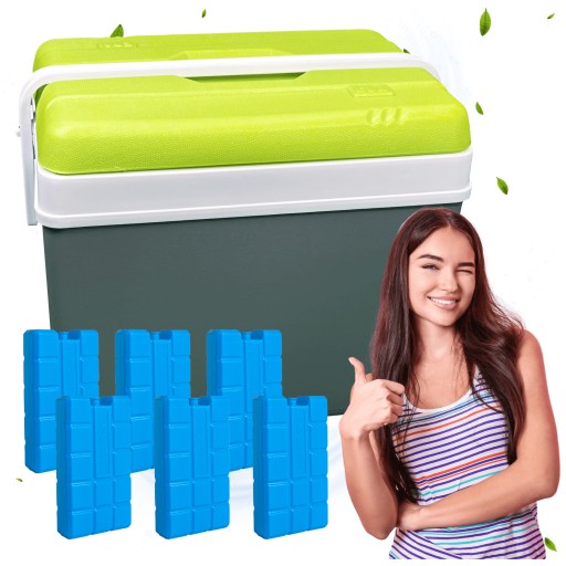 Холодильник пасивний KAMAI EDA 35L для вставок GREY + 6 вставок