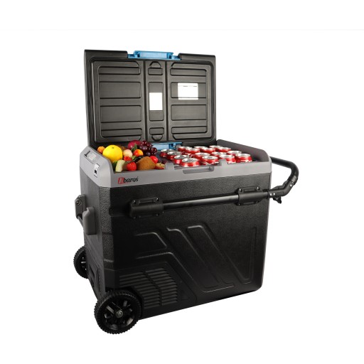 Портативний туристичний компресорний холодильник з морозильною камерою IBF-62 230V/12V/24V