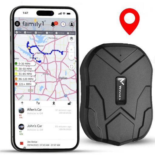 GPS-локатор БЕЗ ПОДПИСКИ ДЛЯ ОТСЛЕЖИВАНИЯ АВТОМОБИЛЯ, водонепроницаемый