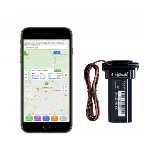 Sinotrack ST-901 GPS трекер для автомобиля, ТС, 2G SIM-карта, польское меню