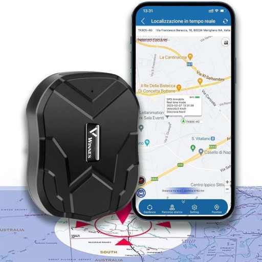 GPS-локатор для автомобиля, лодки, магнит MICRO GPS LOCALIZER TRACKER