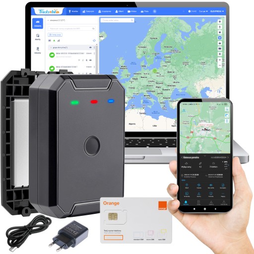 GPS-локатор с аккумулятором 6000 мАч, автомобильный передатчик с магнитным доступом на 1 год