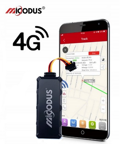 Локатор GPS трекер Micodus MV710G 4G SIM-отключение топлива-мини