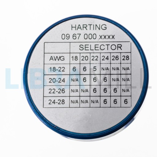 Орендар, позиціонер K1451-1 Harting 09 67 000 XXXX