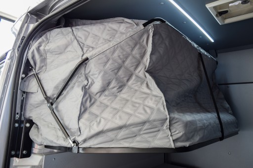 Ліжко-розкладачка для автобуса