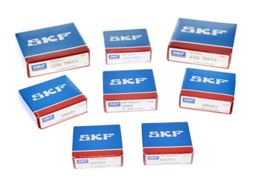 5636 - Підшипники двигуна MZ TS 250/1 SKF C4 C3 TN9 8 шт.