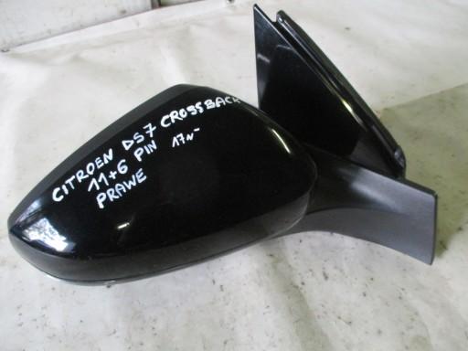 Дзеркало праве Citroen DS7 CRoSSBACK 17r- 11+6 PIN