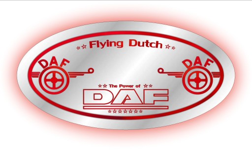 Зеркало LED, DAF, 24V TIR с подсветкой светящиеся