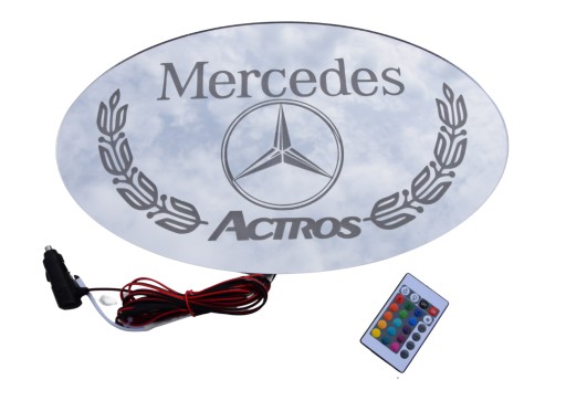 Светодиодное зеркало RGB MERCEDES TIR