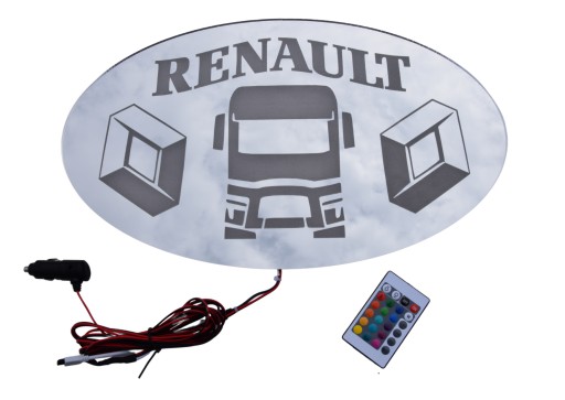 Светодиодное зеркало RGB RENAULT TIR