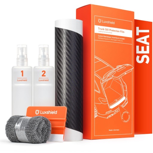 Захисна плівка на пороги багажника Luxshield для Seat