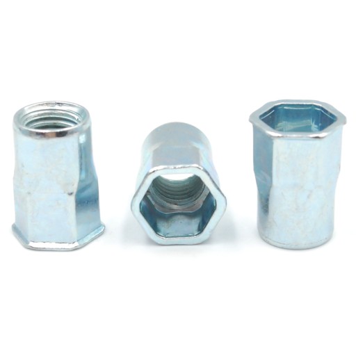 1000шт мини-шестиугольник M6 заклепочная гайка конус