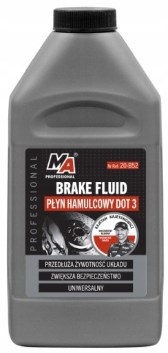 Ма PROFESSIONAL-BRAKE FLUID-тормозная жидкость DOT 3-485g