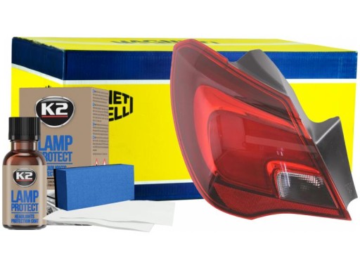 Magneti Marelli задня лампа Opel Corsa E 14- червоний+індикатор напрямку білого з