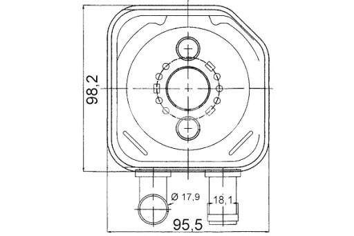 165 000S - МАСЛЯНЫЙ ОХЛАДИТЕЛЬ MAHLE AUDI A4 B6 A4 B7 A6 C5 A8 D2 ALLROAD C5 SKODA