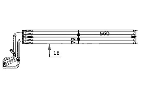 51 000P - МАСЛООХОЛОДЖУВАЧ MAHLE AUDI Q7 VW TOUAREG 4.2-6.0 10/02-08/15