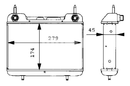 CLC 27 000P - МАСЛООХОЛОДНИК MAHLE MERCEDES 124 A124 124 C124 124 T-MODEL S124 124