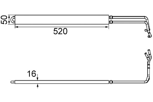 CLC 103 000P - МАСЛЯНИЙ РАДІАТОР MAHLE OPEL INSIGNIA A SAAB 9-5 1.6-2.0 D 07.08-03.17