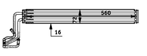MAHLE CLC 50 000P Масляний радіатор, рульове управління