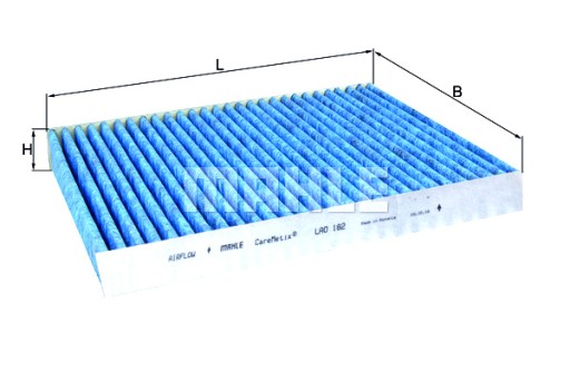 182 - ФІЛЬТР САЛОНУ VW MAHLE