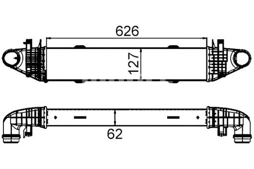 CI 428 000S - ИНТЕРКУЛЕР MAHLE MERCEDES C C204 C T-MODEL S204 C W204 E A207 E C207