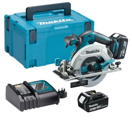Акумуляторна циркулярна пила MAKITA DHS680RTJ