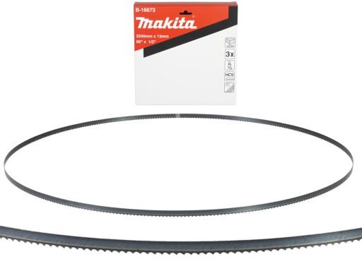 Полотно стрічкової пилки MAKITA B16673 4 зуба/дюйм 13/2240 мм