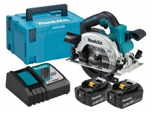 ЦИРКУЛЯРНА ПИЛА MAKITA DHS660RTJ 165mm 18V 2x5.0Ah