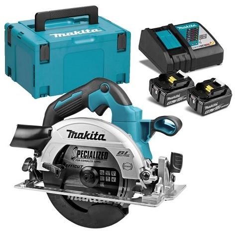 ЦИРКУЛЯРНАЯ ПИЛА MAKITA DHS660RTJ 18 В 165 мм 2x5 Ач