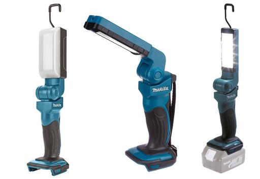 MAKITA DML801X 240LM ПЕРЕЗАРЯЖАЕМЫЙ ВРАЩАЮЩИЙСЯ ФОНАРИК + ДИФФУЗОР