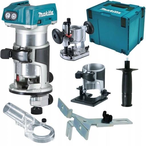 MAKITA DRT50ZJX2 АКУМУЛЯТОРНА ФРЕЗЕРНА ТА ФРЕЗА 18V ​​Столи Насадки - Makita PL