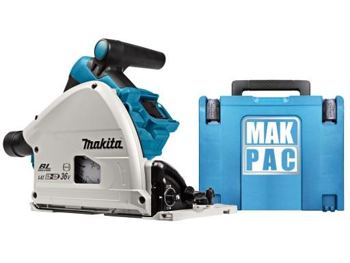 MAKITA DSP600ZJ Аккумуляторная циркулярная пила 36В 2х18В 165мм