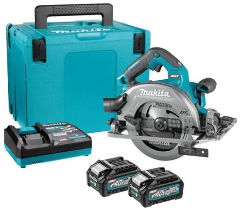 MAKITA HS004GM202 ЦИРКУЛЯРНАЯ ПИЛА 40 В XGT + 2x4,0 Ач