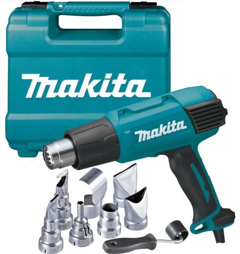 ТЕПЛОВА ГАН MAKITA 2000W HG6531CK 7 насадок