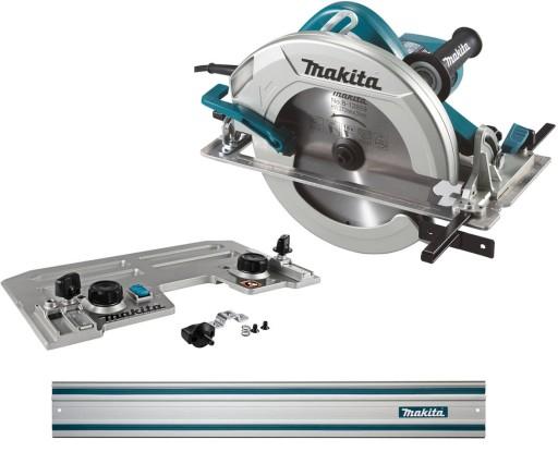 MAKITA SAW ЦИРКУЛЯРНАЯ ПИЛА 270 мм HS0600 + ПЕРЕХОДНИК НА РЕЛЬС 1,5 м