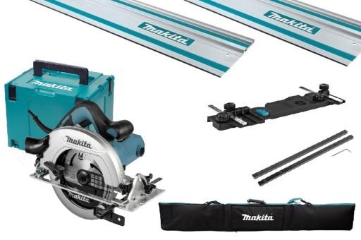 РУЧНАЯ ПИЛА MAKITA 1600Вт HS7611 + КОРПУС, 2х РЕЙКА 1000мм, ДИСК, КОРПУС