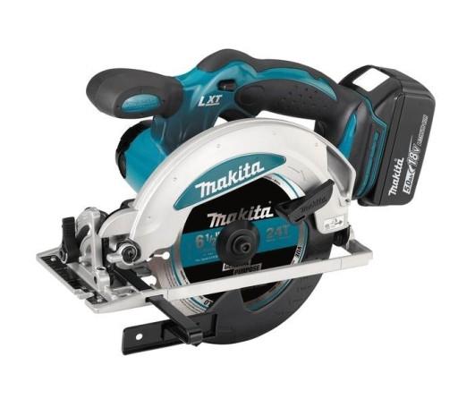 ЦИРКУЛЯРНА ПИЛА MAKITA 18V 165mm 2 x 5.0Ah LI-ION КОРПУС MAKPAC DHS610RTJ