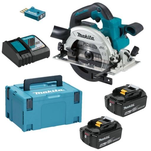 ЦИРКУЛЯРНАЯ ПИЛА MAKITA 18 В 165 мм 2x5,0 Ач DHS661RTJU