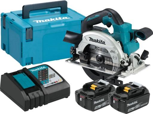 ЦИРКУЛЯРНА ПИЛА MAKITA 18V 165mm 2x5Ah DHS660RTJ