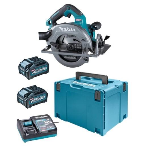 Акумуляторна циркулярна пила MAKITA CORDLESS 40Vmax XGT 2x4.0Ah 190mm HS003GM201