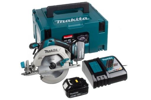 РУЧНАЯ ЦИРКУЛЯРНАЯ ПИЛА MAKITA 165 мм LXT 18 В 2x 5,0 Ач ДИСК DHS680RTJ