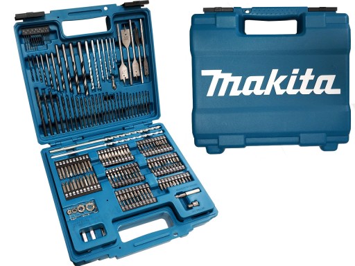 MAKITA Набор аксессуаров, дрели, биты, головки, 256 шт. Е-11689