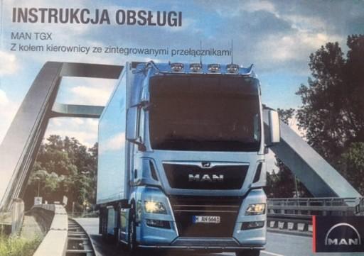 MAN TGX Руководство пользователя на польском языке XL XLX XXL