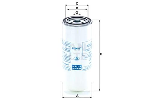 MANN-FILTER ФИЛЬТР ПРОВАЛКИ КАРТЕРА