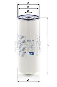 MANN-FILTER LB 11 102/2 Фильтр, технология сжатия