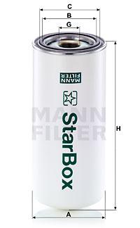 MANN-FILTER LB 13 145/20 Фильтр, технология сжатия