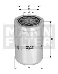 960/2 - MANN-FILTER WH960 / 2 ГИДРАВЛИЧЕСКИЙ ФИЛЬТР, АВТОМАТИЧЕСКИЙ