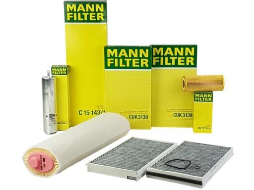 КОМПЛЕКТ ФІЛЬТРІВ MANN BMW 5 E60 E61 525D 530D