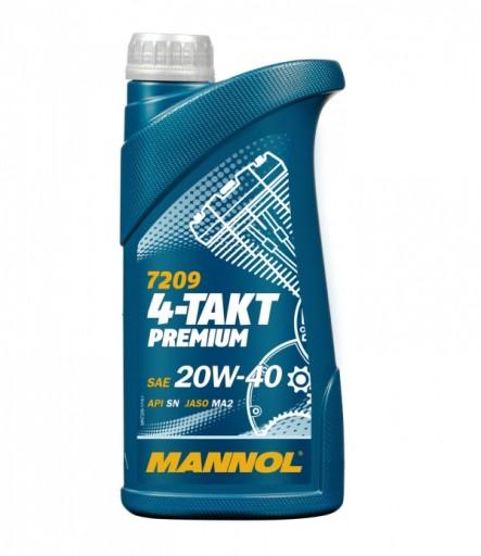 MANNOL MANNOL OIL 20W40 1Л 4Т МОТОЦИКЛ ПРЕМИУМ S