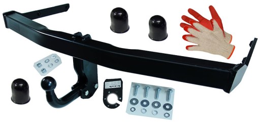 ФІРМОВИЙ БУКСИРУЮЧИЙ ГАК + ЧОХЛИ VW VOLKSWAGEN TOURAN 1T ТА MK1 2003-15 МІНІВЕН